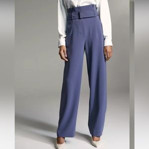 NWT Aritzia Babaton Power Pants High Paper bag Waist Trouser 4 Lavender